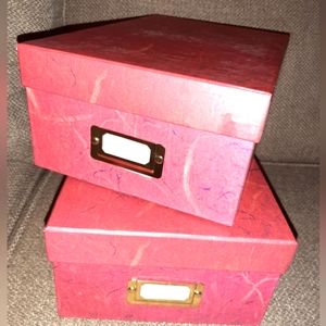 💲Pioneer Photo Albums Boxes 2qty with Divider Index Cards NWOT